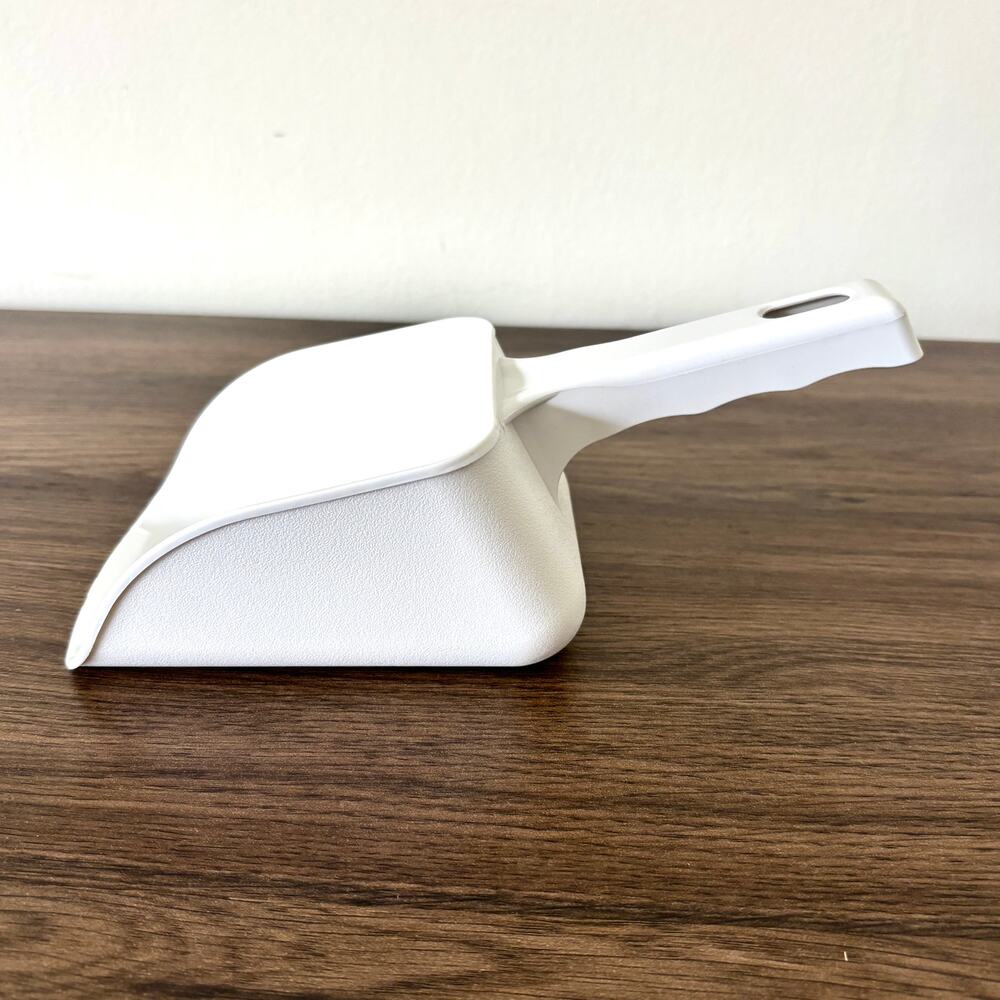 White Shovel Scoop Ice Scoop Food Grade 9x4x2 Rounded Square